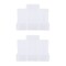 Kenney Mfg Bathroom Countertop Hair Care Center Organizer, Set of 2, Clear KN68071P2REM - alternate 1